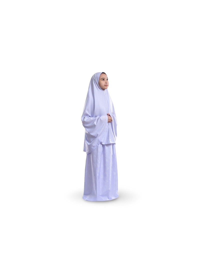طقم ملابس داخلية للبنات من الألياف الدقيقة من إيسدال - لون أرجواني فاتح - Image 2